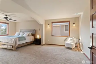 Primary Suite with Adjoining Sitting Area
