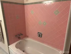 2nd Bath - Original tile in mint condition!