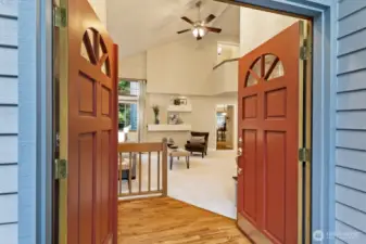 Double door entry
