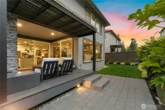 Custom Patio and steps.