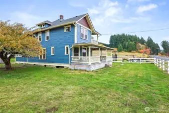 Another view.  Porch is now completely painted, was not in picture