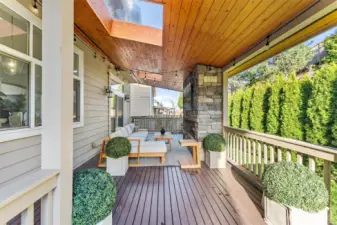 Back yard entertainment