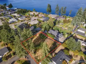 Two rows back from the front row!