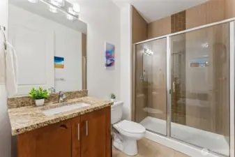 full bathroom on the main floor