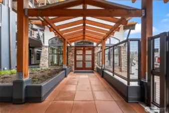 Grand lobby entrance