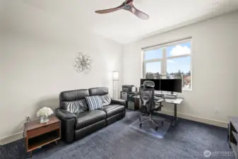 Den/office accommodates your heart's desire...