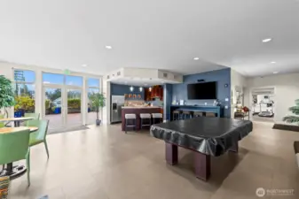 Dalco lounge for hosting large parties and ??...