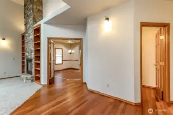 Spacious open foyer greets you upon your arrival.