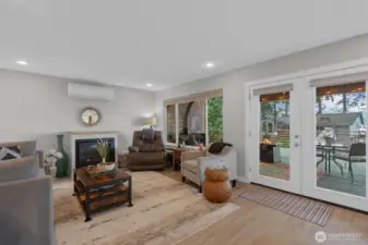 Lots of Natural Light throughout the home