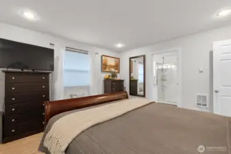 Spacious Primary Bedroom