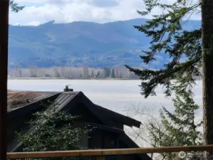 So close to the River you can feel it!