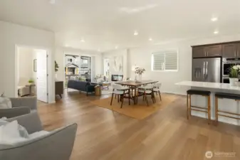 Spacious and Open Great Room - Excellent for Entertaining or Relaxing at Home