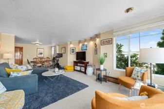 Upper Unit - Living Room