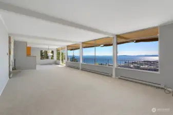 Spacious 3br/2ba second level unit with sweeping and spectacular unobstructed views.