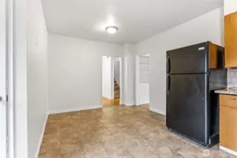 Kitchen dining area