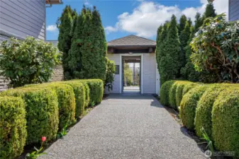 gated entry