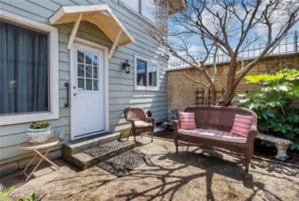 private patio