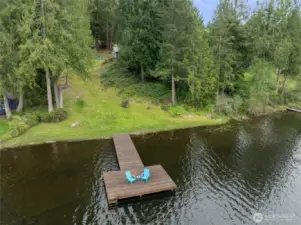 Expansive dock built in 2020.