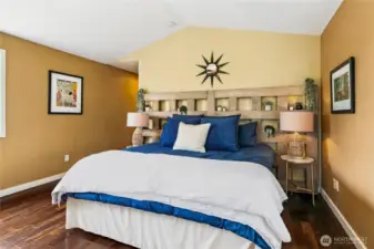Upper main suite bed room