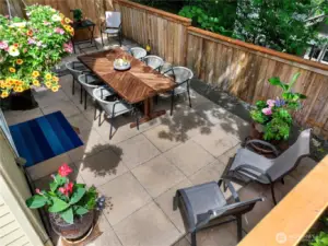 Back patio