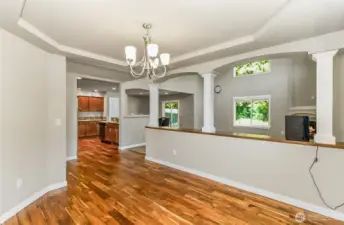Coved ceilings