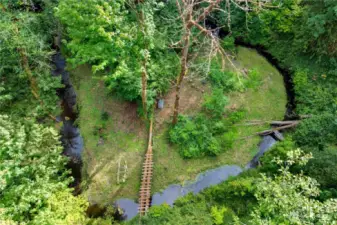 Creek and trails