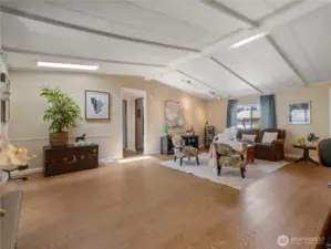 You can furnish this space in so many ways. Your imagination and style is the limit.