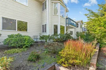 private garden space