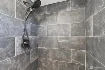 Basement shower
