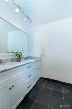 Remodeled downstairs bathroom