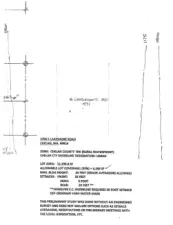 Lot 10 preliminary study