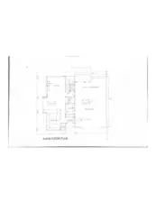 Main floor plan. Conceptual plans.