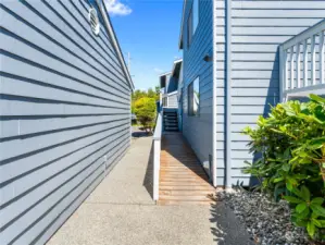 Ramp to front door.