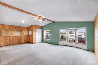 Living Room and Front Door