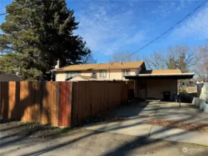 Alley Access, Carport Parking