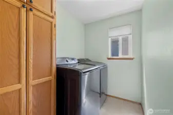 Main level laundry