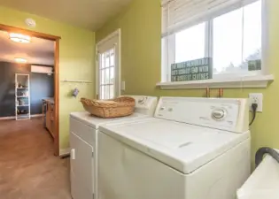 Spacious Laundry room