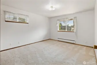 Primary bedroom located off the living room.