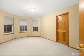 Bedroom #2, spacious bedroom, each with its own walk-in closet.