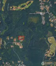 Surrounded by the Keevie Lake Natural Area, protecting the headwaters of Crisp Creek and Covington Creek.