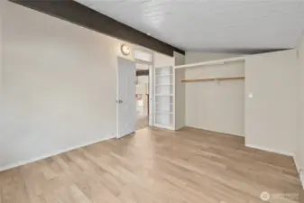 First bedroom located on the main floor.