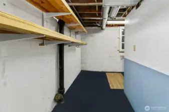 More great storage in the utility room - with laundry around the corner.