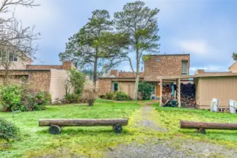 There is ample parking for resort guests.