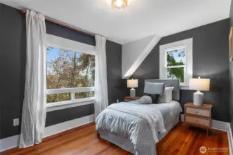 Bedroom 2 faces south