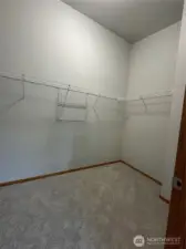 Master closet