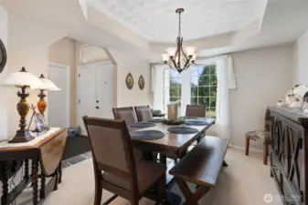 Formal Dining Room just off the entry way.