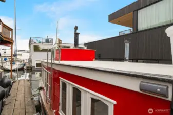 Roof Deck Holds Many July 4th Revelers