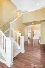 Looking back towards the front entry.