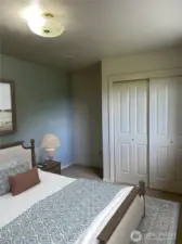 Virtually staged