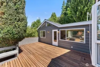 Mature landscaping provides endless privacy.